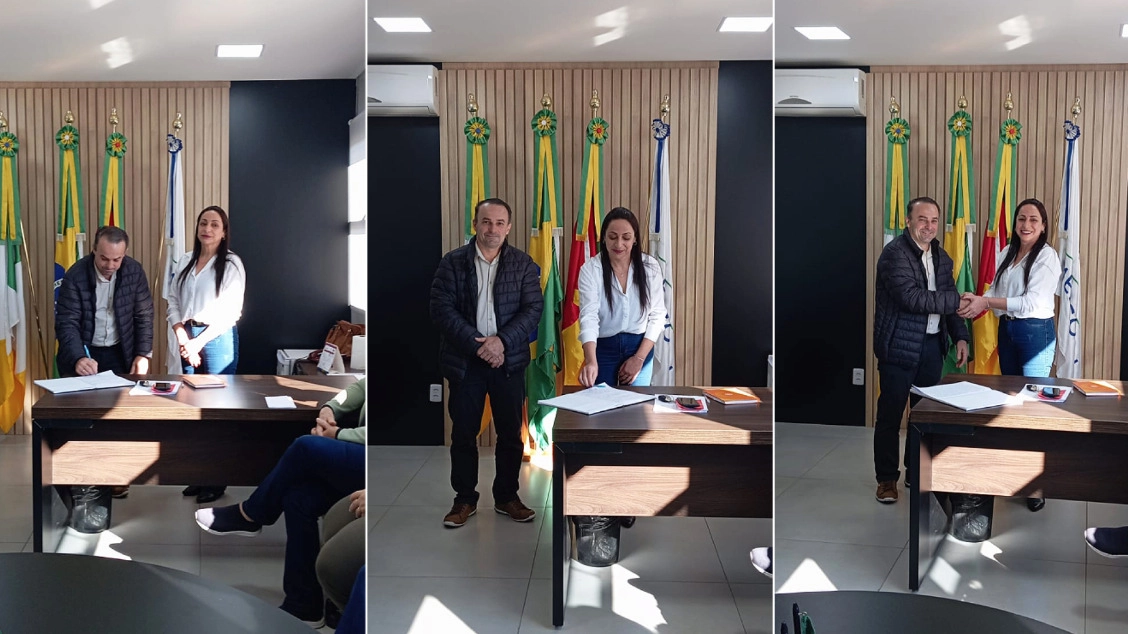 Rosane Maria Gritti assume temporariamente a Prefeitura de Mariano Moro