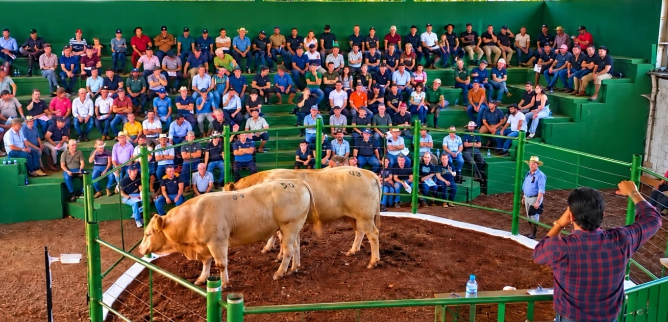 2º Remate de Gado Geral de Primavera movimenta R$ 1,4 milhão em Machadinho