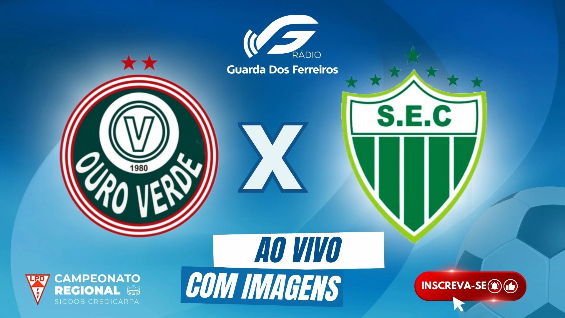 Ouro Verde e Sparta jogam pela semifinal do Regional LPD 2025 neste sábado em Arapuá