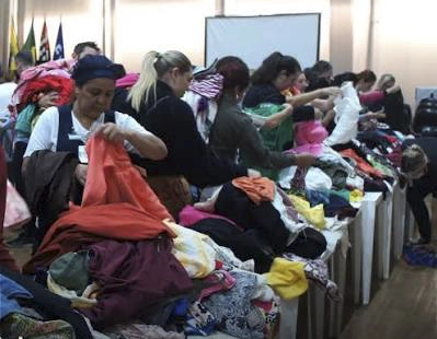 "MEGA-BAZAR" NO HOSPITAL DE BASE: São mais de 15 mil itens, vai até 6afeira, é promoção da Rede Feminina de Combate ao Câncer