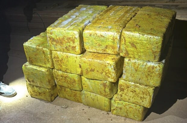 MUITA CANABIS: Polícia Militar apreende cerca de 300 kg de maconha escondidos em caminhão na Ponte Alta