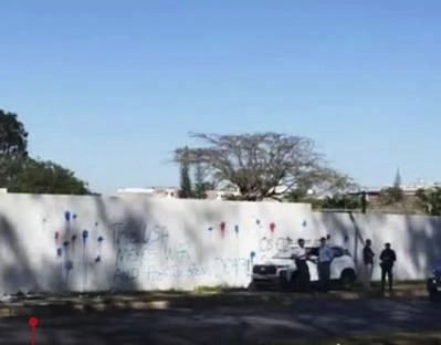 PICHAÇÃO NA EMBAIXADA USA: PM de Brasília rastreia carro e prende suspeito do vandalismo