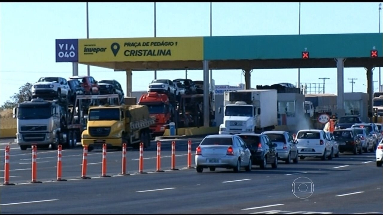 À PARTIR DO DIA 10: Pedágio da BR-040 entre Belo Horizonte e Cristalina fica mais caro