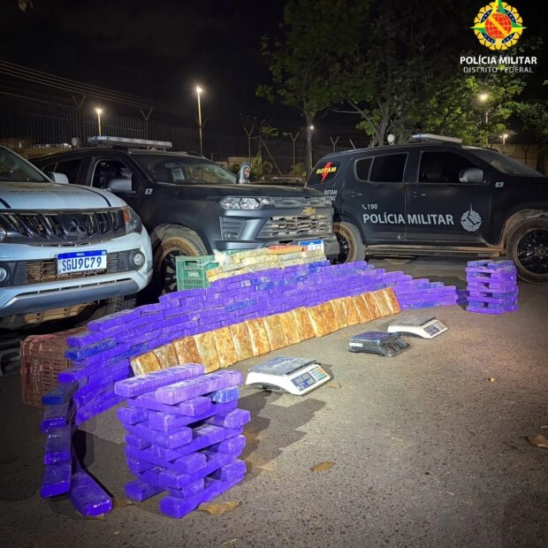 "LAJE DA JIBÓIA": 'Baia' com drogas escondidas avaliadas em R$ 650 mil é encontrada em Samambaia