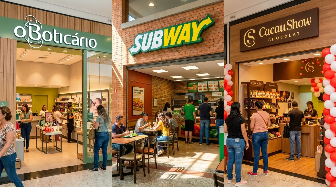 MERCADO DE FRANQUIAS: Em Brasília, faturamento foi de  R$ 3,39 bilhões e cresceu 10,7% no 1o. semestre