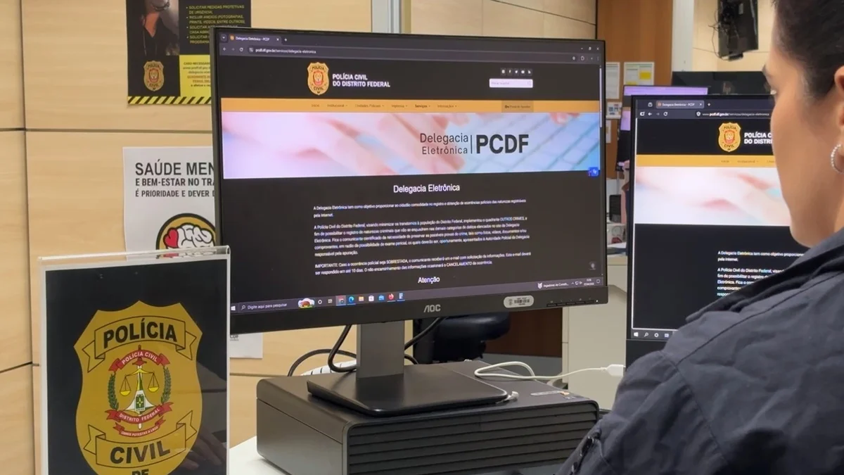 DELEGACIA ELETRÔNICA: Polícia Civil de Brasília lança ferramenta para facilitar denúncias de fraudes pela internet