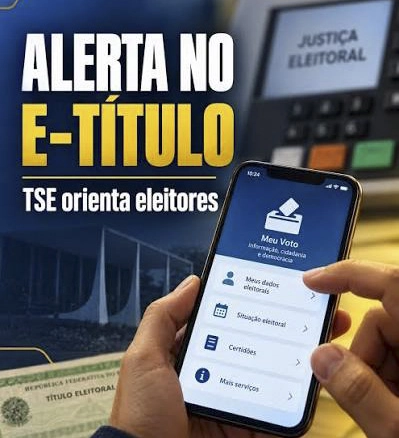TÍTULO NO CELULAR: TSE vai enviar alertas no 'e-Título' com orientações para eleições