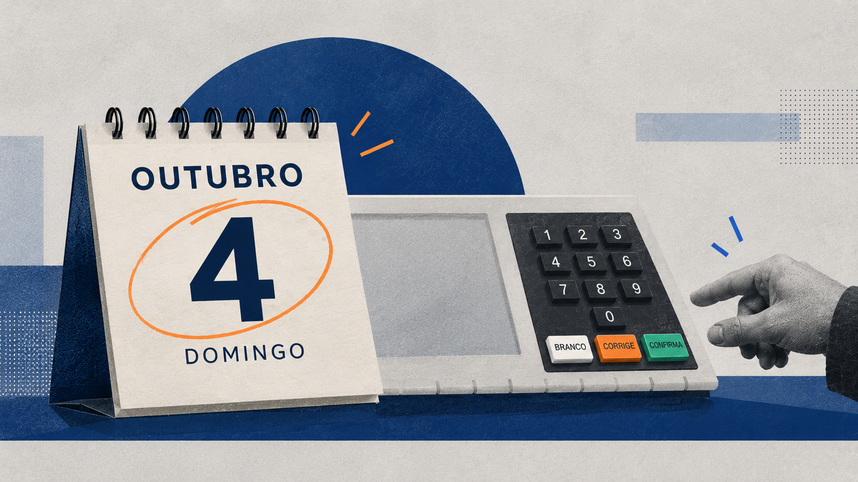 VOTAR DOMINGO EM 2 SENADORES: Quase metade dos eleitores não sabe disso...