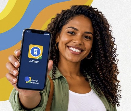 "JUSTIFICAR AUSÊNCIA": e-Título permite comprovar não comparecimento pelo celular