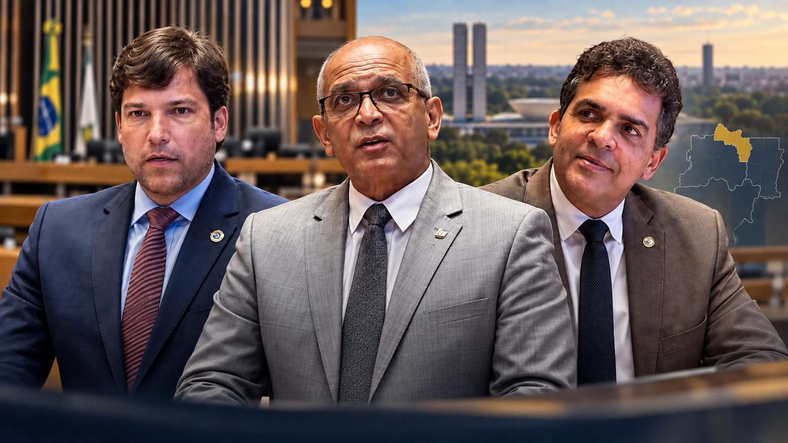 OS 3 MAIS VOTADOS NA 'SAÍDA NORTE': Robério Negreiros, Pepa e Ricardo Vale são os distritais da "zona norte"