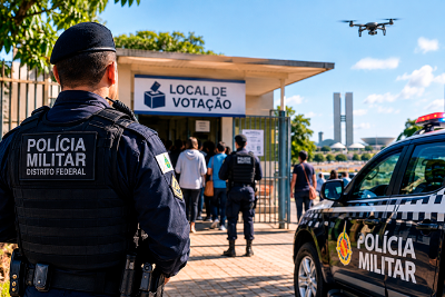 BOCA DE URNA E COMPRA DE VOTOS: PM de Brasília registrou 7 casos neste 1o. turno