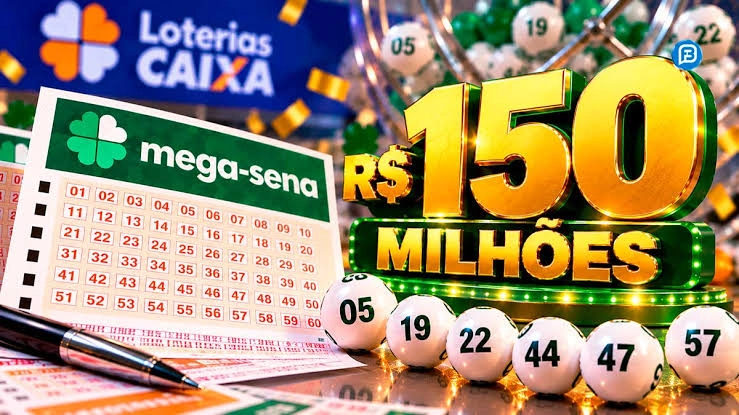 R$ 150 MILHÕES NA PRÓXIMA 4a.: Mega-Sena acumulou o prêmio de novo