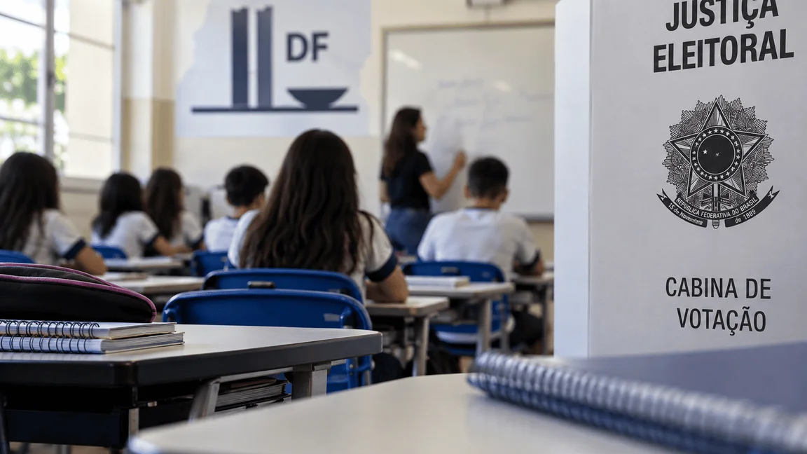 2o. TURNO EM BRASÍLIA: Aulas suspensas no dia 23: veja quem será afetado pelo decreto