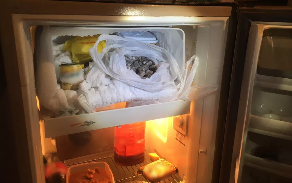 PLANALTINA: Polícia prende 2 suspeitos e apreende 3,3 kg de droga escondida em geladeira
