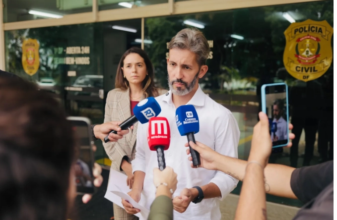 LEANDRO GRASS: Candidato ao GDF registra ocorrência por vídeo com áudio manipulado por inteligência artificial
