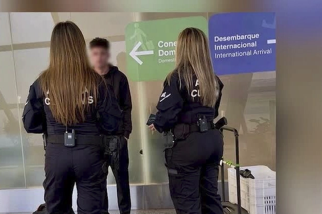 AEROPORTO JK: Receita Federal apreende 1,3 kg de cocaína em mala de jovem no terminal aéreo de Brasília