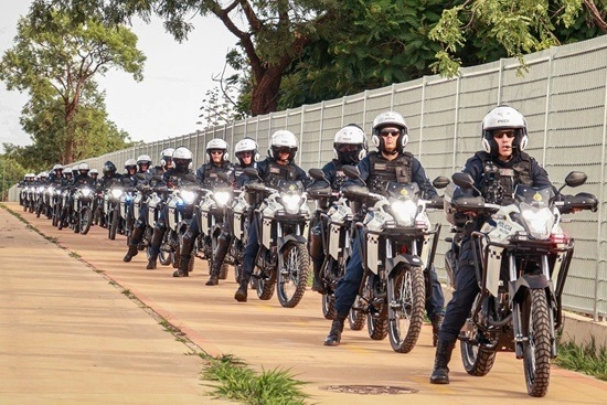 REFORÇO NA FORÇA: Polícia Militar de Brasília receberá 112 motocicletas para melhorar policiamento