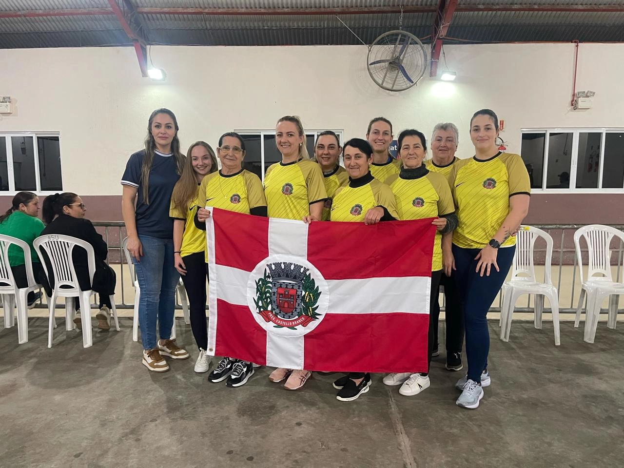 EQUIPE FEMININA DE BOCHA CASTELENSE VENCE PIRATUBA LIGA G8 BOCHA 2026