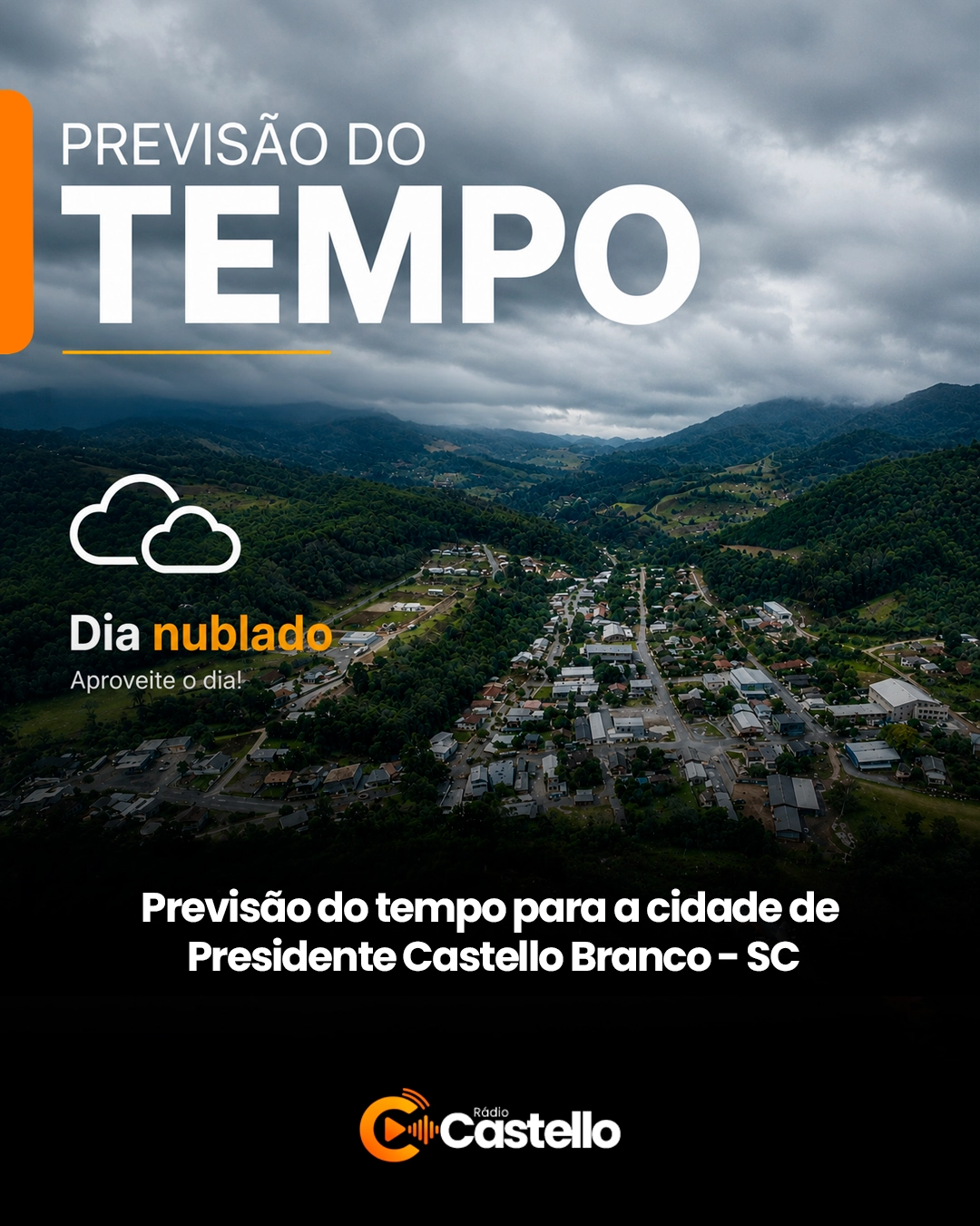 TEMPO - Previsão do tempo para Presidente Castello Branco - SC