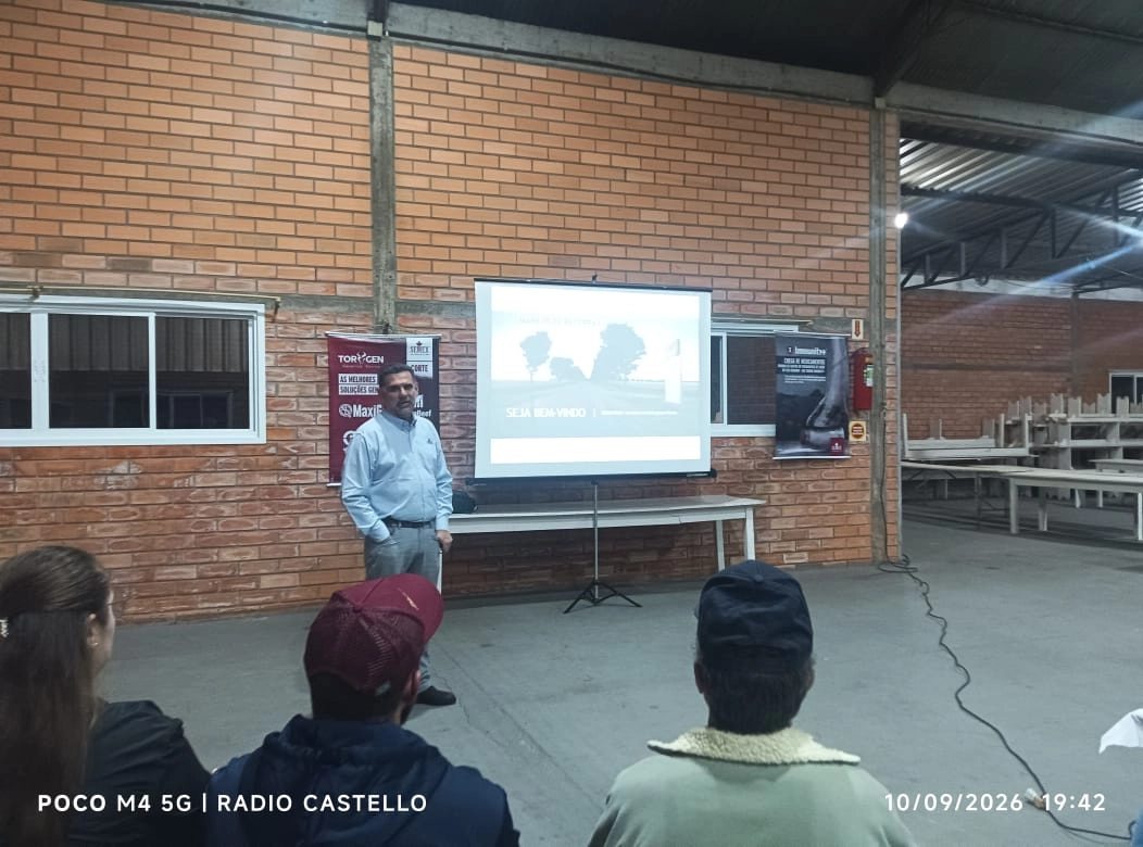 Palestra sobre Criação de Bezerras reúne produtores em Presidente Castello Branco