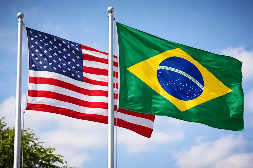 Brasil e EUA marcam data de reunião presencial para negociar o tarifaço