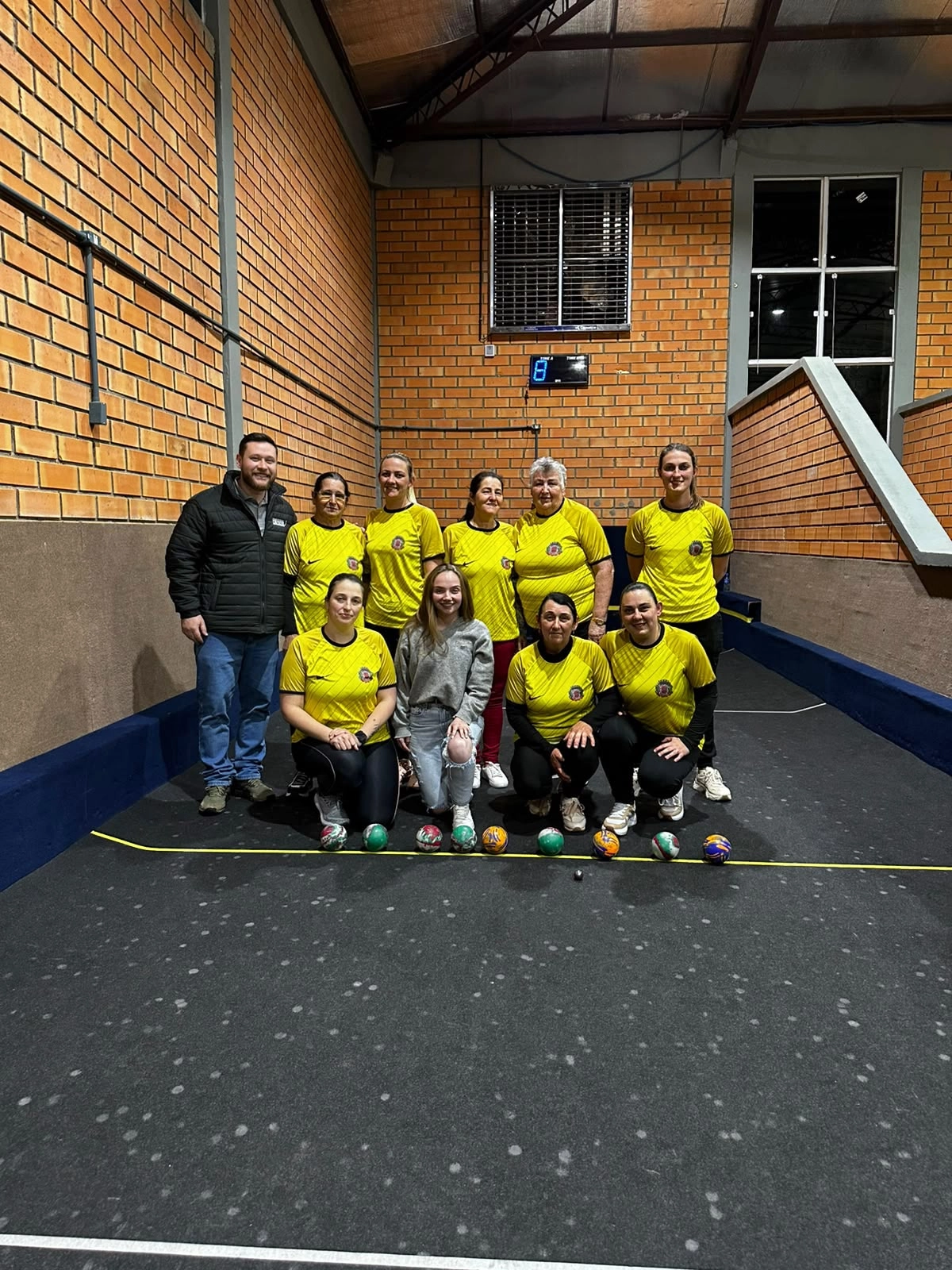 CME Presidente Castello Branco e Alto Bela Vista se enfrentaram na quarta-feira (23) pela Liga G8 de Bocha Feminina no Centro de Eventos Castellão