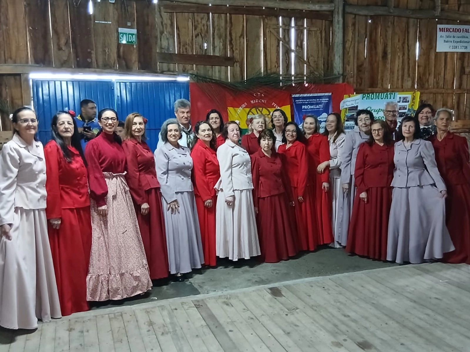 PROMUATI E GRUPO RENASCER SÃO HOMENAGEADOS PELO CTG ARGEMIRO MARTINS PINTO