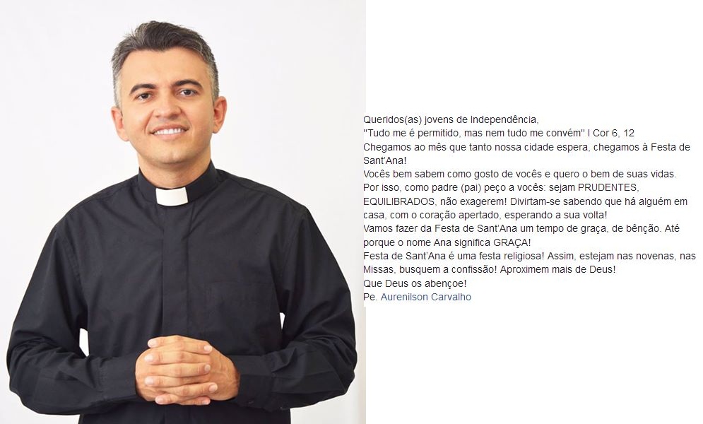MENSAGEM AOS JOVENS/PADRE AURENILSON