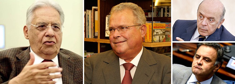 FHC pediu a Emílio Odebrecht blindagem para Serra e Aécio 