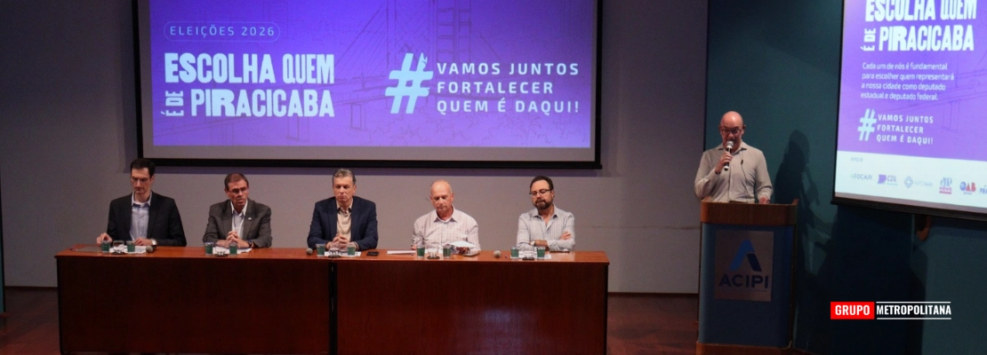 ESCOLHA QUEM É DE PIRACICABA: FALTA DE DEPUTADOS CUSTA MAIS DE MEIO BILHÃO DE REAIS A PIRACICABA