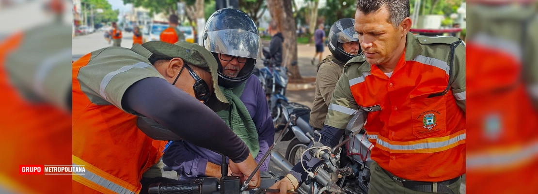 PREFEITURA INSTALA ANTENAS CORTA-LINHAS GRATUITAMENTE PARA MOTOCICLISTAS EM LIMEIRA