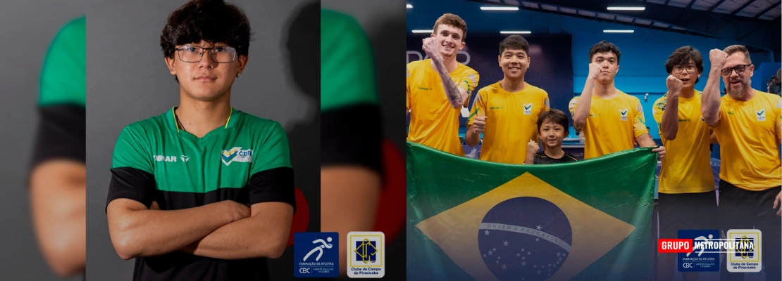 PAN-AMERICANO DE TÊNIS DE MESA; FELIPE OKANO CONQUISTA O SUB-19 E GARANTE BRASIL NO MUNDIAL