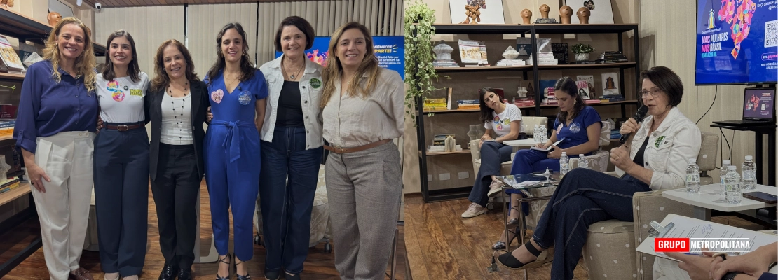 NANCY THAME PARTICIPA DE RODA DE CONVERSA COM CANDIDATAS SOBRE ATUAÇÃO NO CONGRESSO NACIONAL