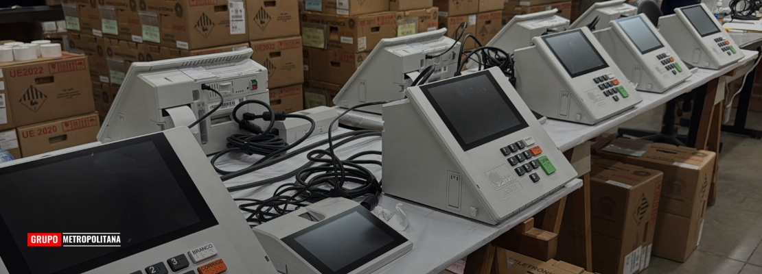 PIRACICABA INICIA PREPARAÇÃO DE URNAS ELETRÔNICAS PARA O PRIMEIRO TURNO DAS ELEIÇÕES DE 2026