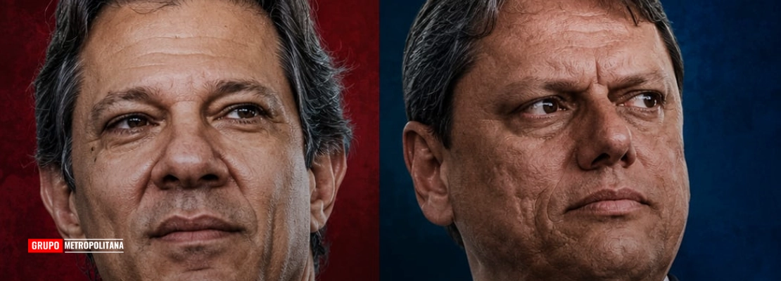 ATLAS/ESTADÃO APONTA TARCÍSIO COM 53,3% E HADDAD COM 40,1% NA DISPUTA PELO GOVERNO DE SP