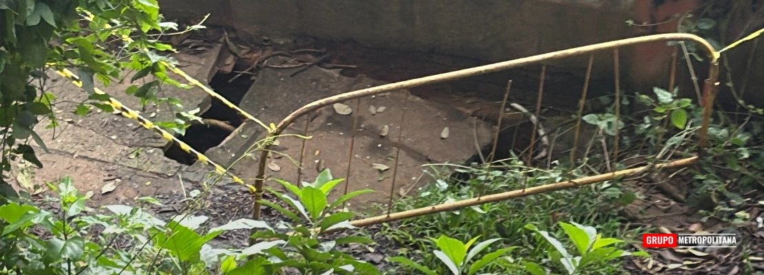 INTERDIÇÃO NO PARQUE DO MIRANTE É FEITA APÓS EROSÃO PRÓXIMA AO RIO PIRACICABA