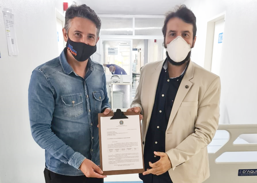 Dioni anuncia emenda de R$ 200 mil para o hospital