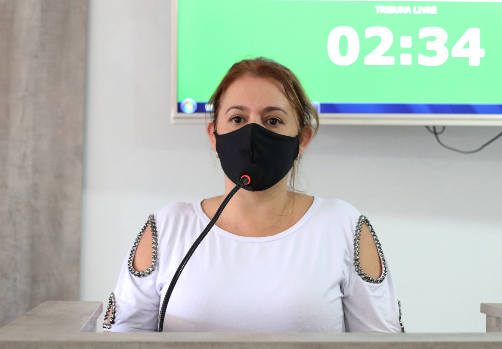 Joice faz apelo por doações ao Hospital de Portão
