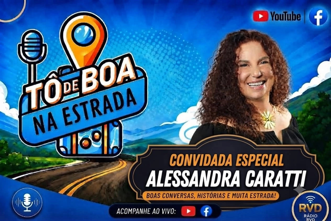 TÔ DE BOA NA ESTRADA recebe nesta quinta-feira, dia 24, Alessandra Caratti - Secretaria de Turismo de Holambra(SP)