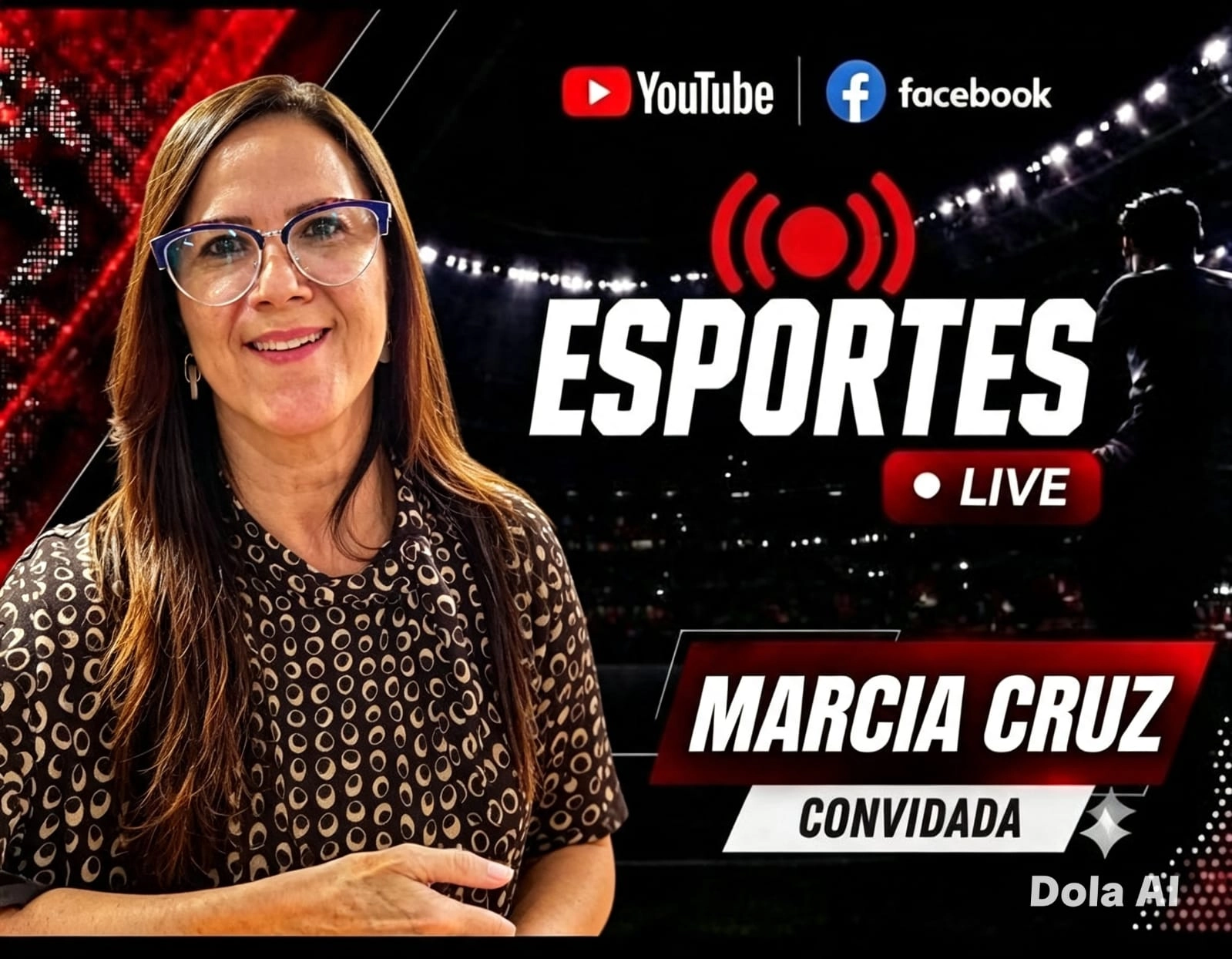 ESPORTES LIVE recebe nesta segunda-feira, dia 28, a professora Márcia Cruz - Diretora da Delegacia Regional de Esportes de Santos(SP)
