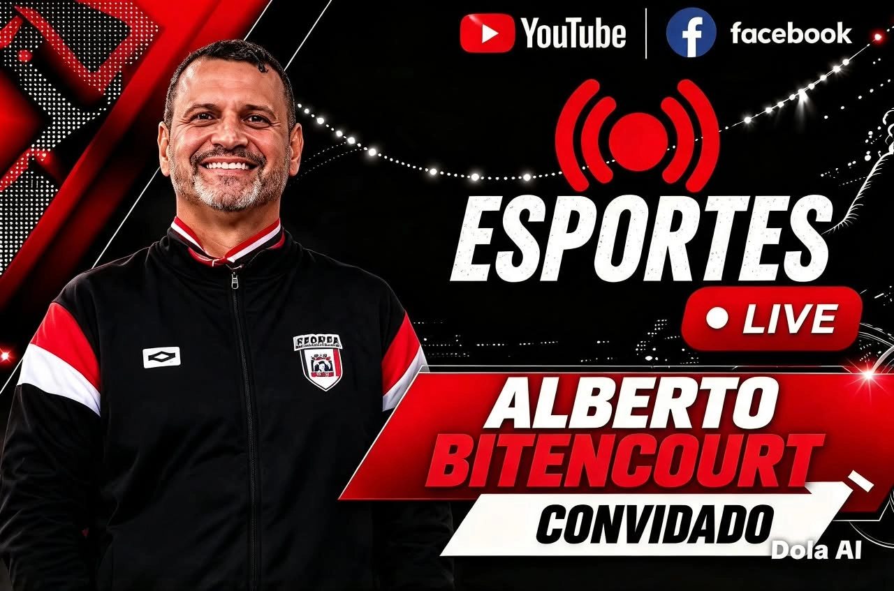 Programa ESPORTES LIVE recebe nesta terça-feira, dia 13, o sensei Alberto Bitencourt - técnico da equipe de judô de Praia Grande( SP )