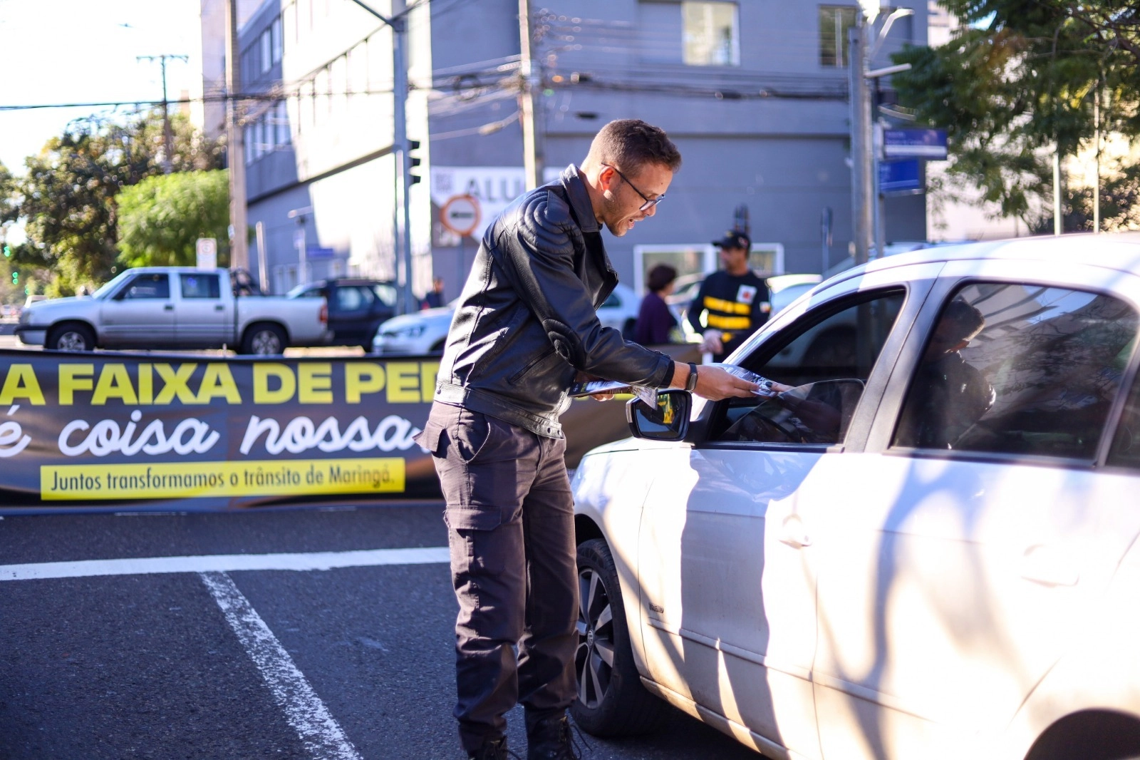 Prefeitura promove ações de educação para incentivar a participação de todos por um trânsito mais consciente