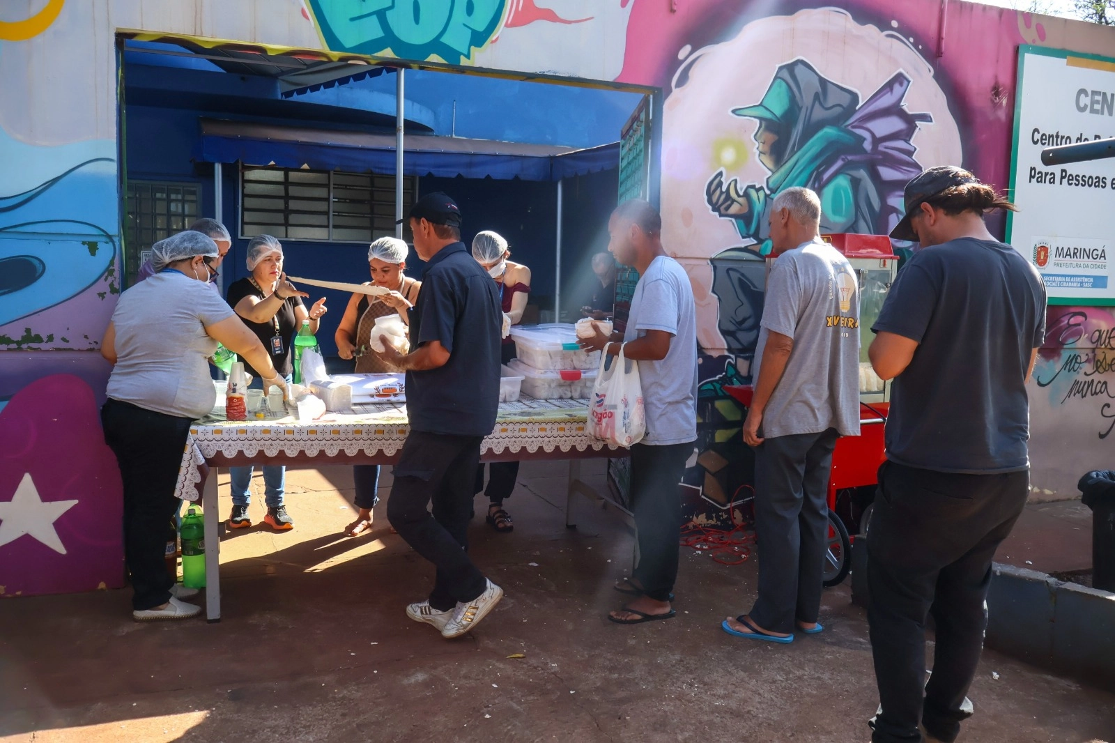 Quinta edição do projeto ‘Reintegrando’ leva serviços essenciais para pessoas em situação de rua no Centro Pop