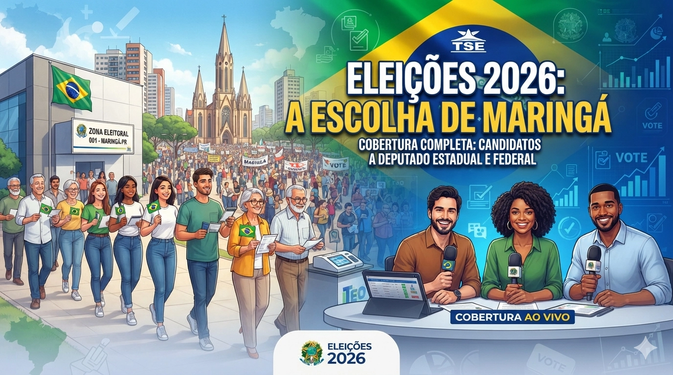 Recorde de Candidaturas: Maringá tem 25 nomes na disputa por vagas na Assembleia Legislativa