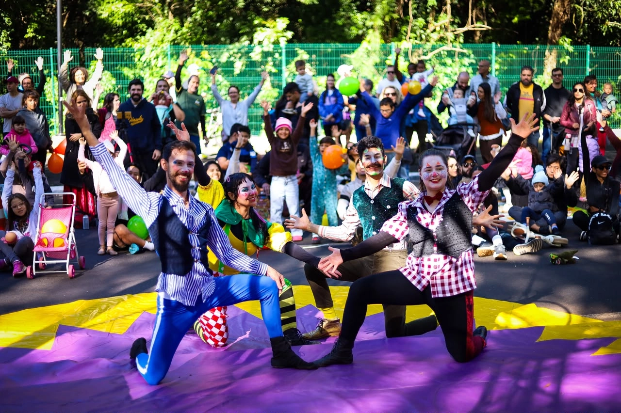 Cultura para todas as idades: ‘Viradinha Cultural 2026’ reúne famílias com música, teatro e circo no Parque do Ingá