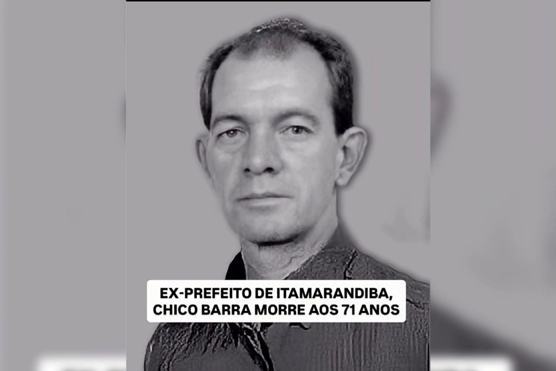 Itamarandiba decreta luto oficial de três dias pelo falecimento do ex-prefeito Chico Barra
