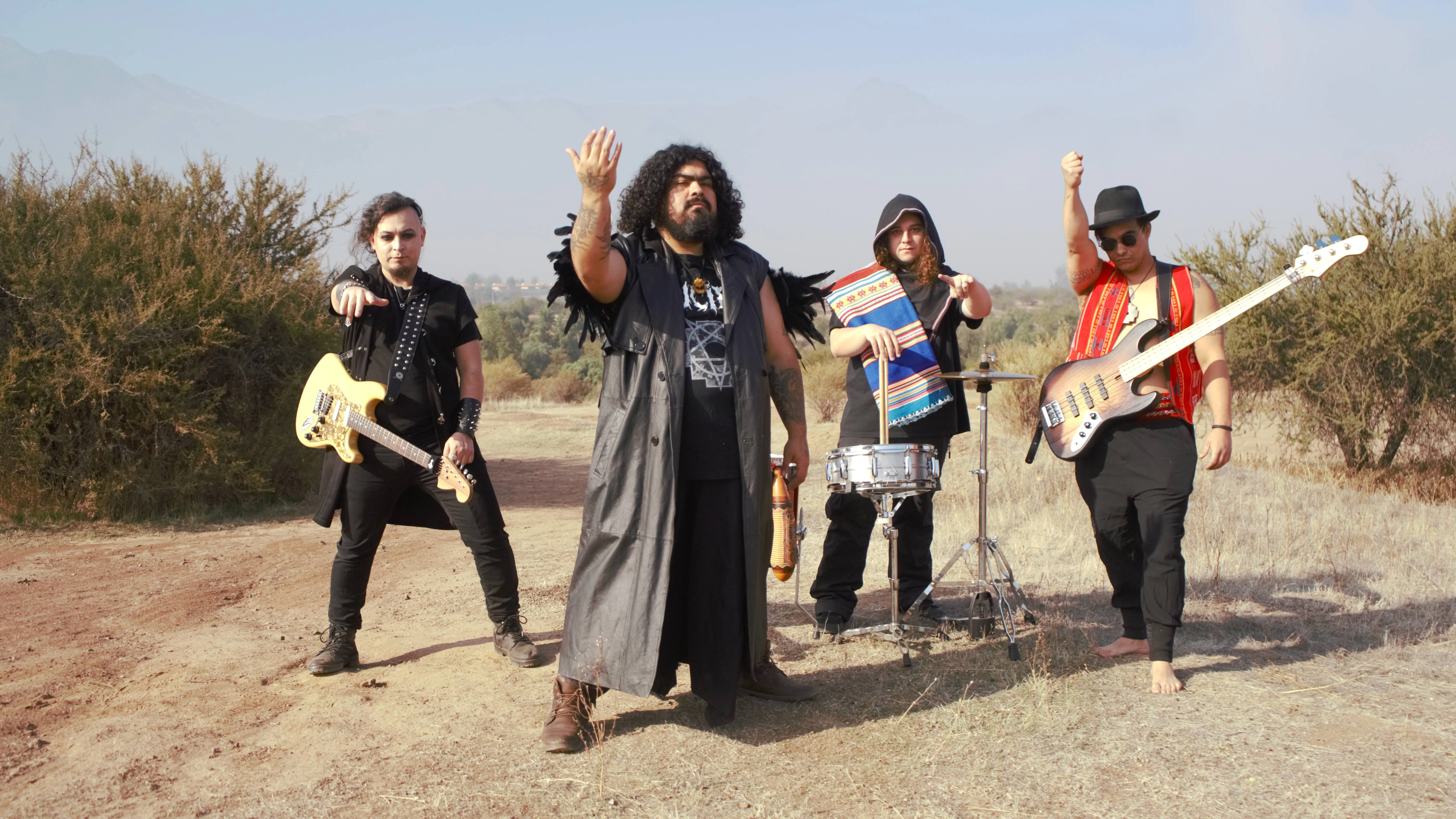 Brujo Nativo apresenta “Carnaval”: o novo single que funde o rock pesado à mística e ao folclore andino