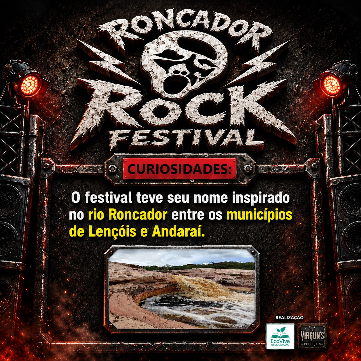 10ª Edição do Roncador Rock Festival celebra a força do rock independente no coração da Chapada Diamantina