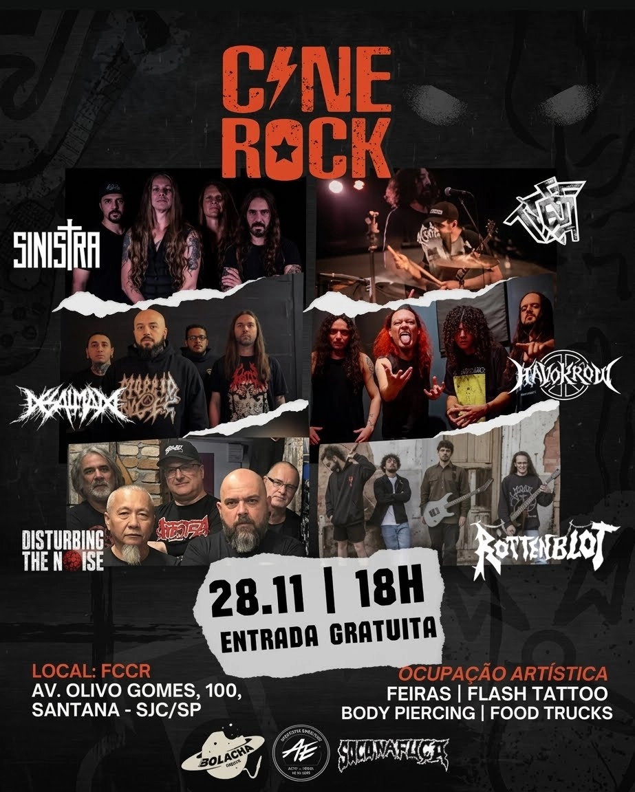 Rottenblot é confirmada como participante na última edição do Cine Rock 2026