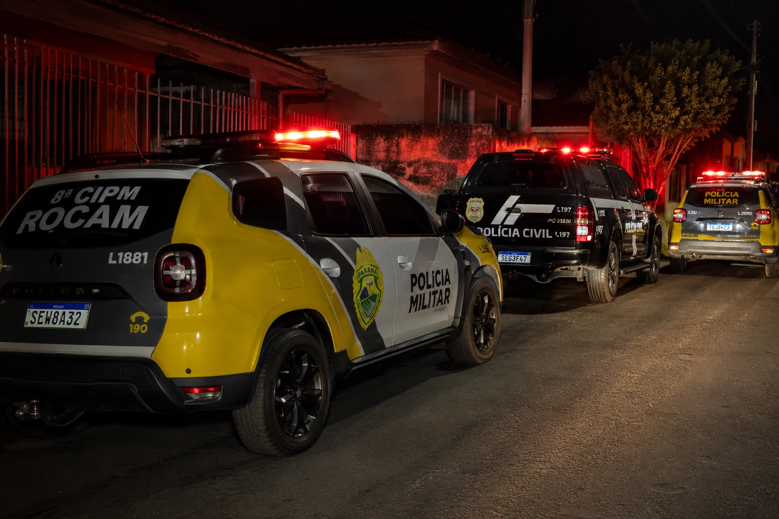 Suspeito de homicídio é preso com droga e arma enterrada em Imbituva